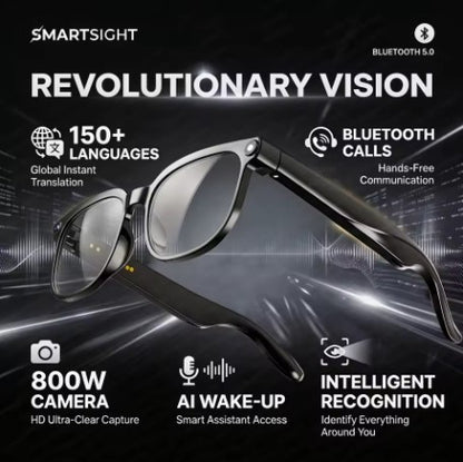 NexaLens AI Smart Glasses with Camera, Live Translation & Bluetooth Calls