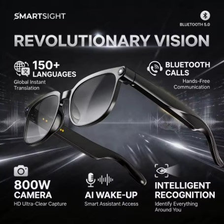 NexaLens AI Smart Glasses with Camera, Live Translation & Bluetooth Calls