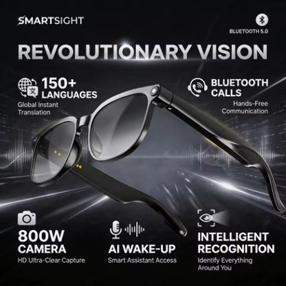 NexaLens AI Smart Glasses with Camera, Live Translation & Bluetooth Calls