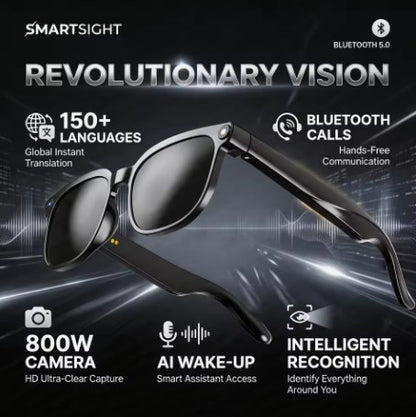 NexaLens AI Smart Glasses with Camera, Live Translation & Bluetooth Calls