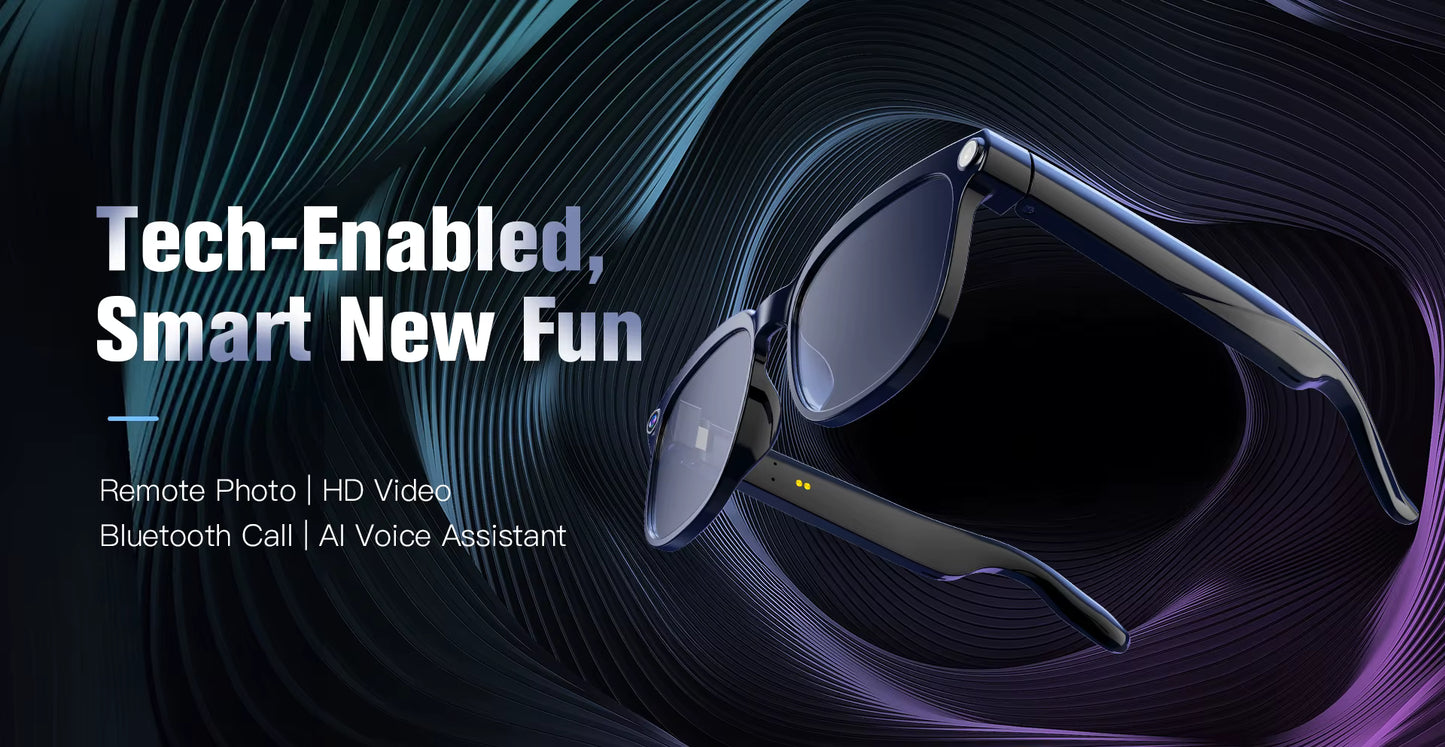 NexaLens AI Smart Glasses with Camera, Live Translation & Bluetooth Calls